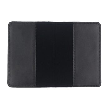 vue interne protege passeport cuir noir jules & jenn