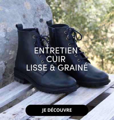 entretien bottines cuir lisse et grainé jules & jenn