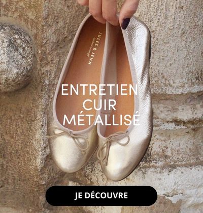 entretien cuir métallisé jules & jenn