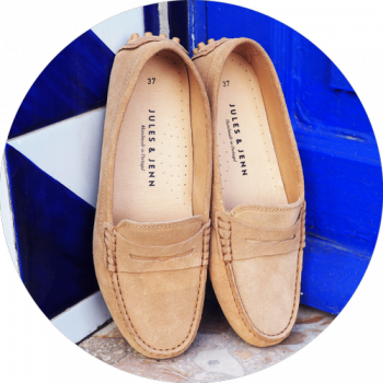 mocassins cuir femme jules & jenn