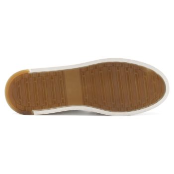 vue semelle baskets leo cuir blanc camel jules & jenn