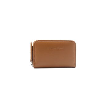 porte monnaie cuir camel jules & jenn