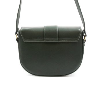 vue arriere sac boucle cuir kaki jules & jenn