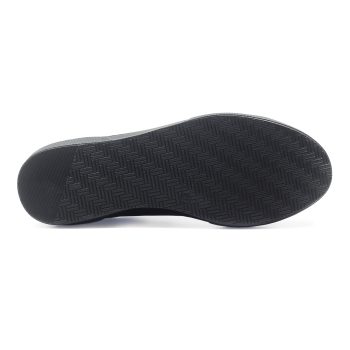 vue dessous tennis lacet cuir noir jules & jenn