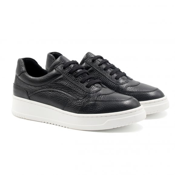 Lacets plats coton noir