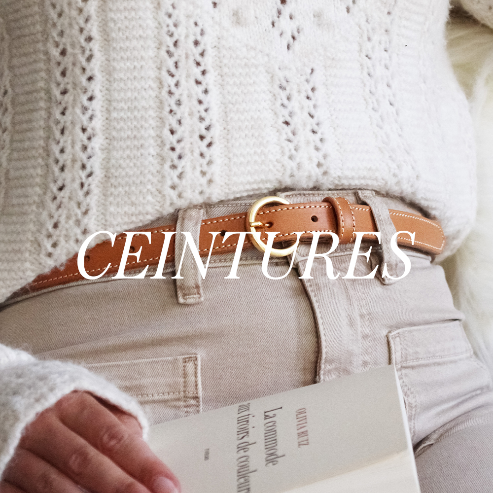 ceintures femme made in france jules & jenn