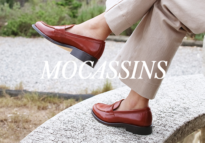 mocassins cuir femme jules & jenn