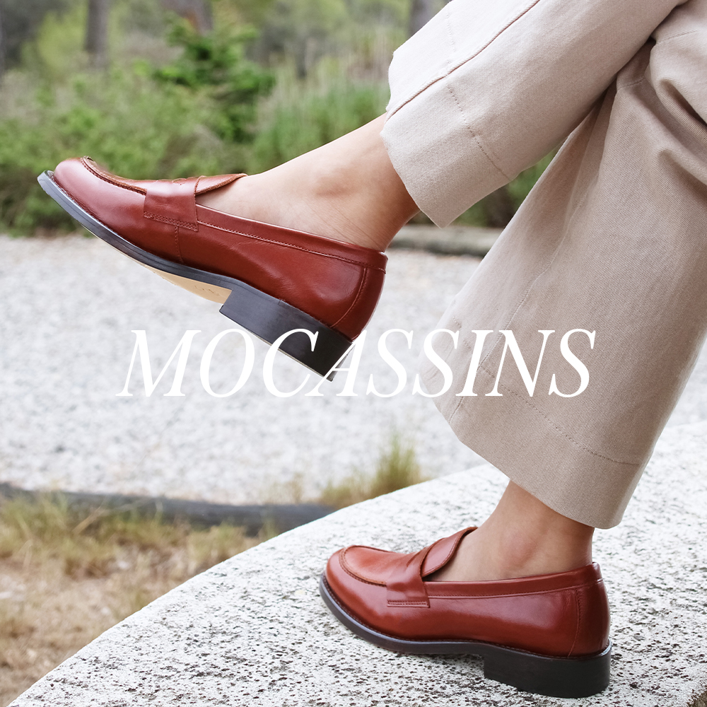 mocassins cuir femme jules & jenn
