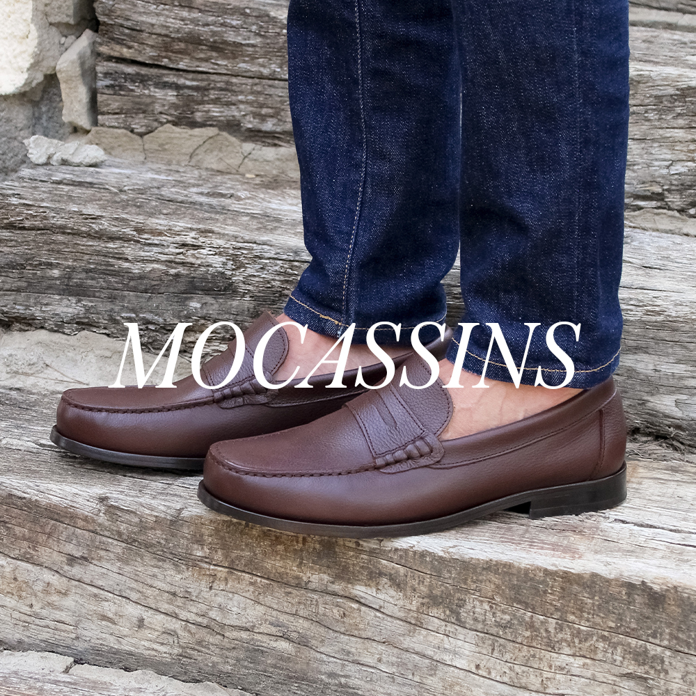 mocassins cuir homme jules & jenn