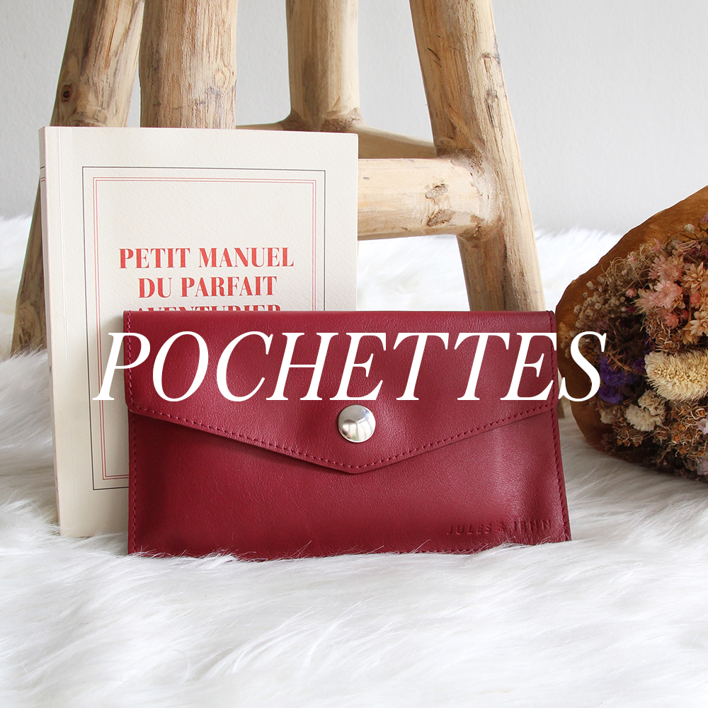 pochettes femme made in france jules & jen